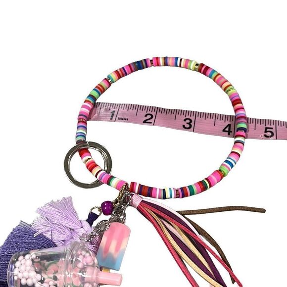 Brand New!! Cool treats and macrame key ring - Picture 3 of 3